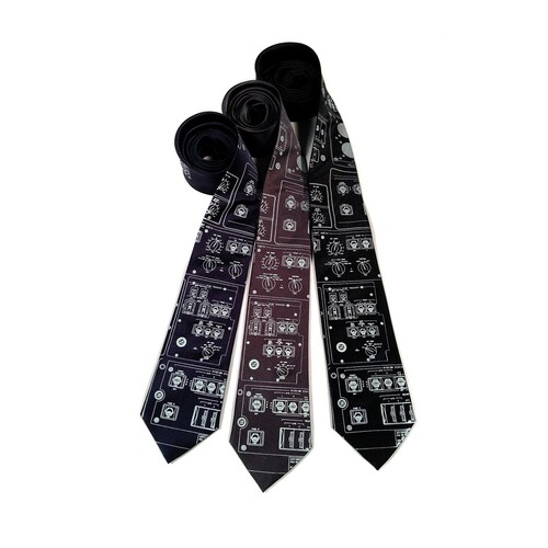 Space Shuttle Tie. NASA Rocket mens silk necktie. Challenger, Endeavour, gift for aerospace engineer, science teacher, aeronautics, aviation