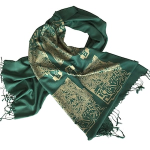 Circuit Board Scarf, women or men. Bamboo pashmina. Science teacher gift, geek wedding, computer science graduation, electrical engineer,