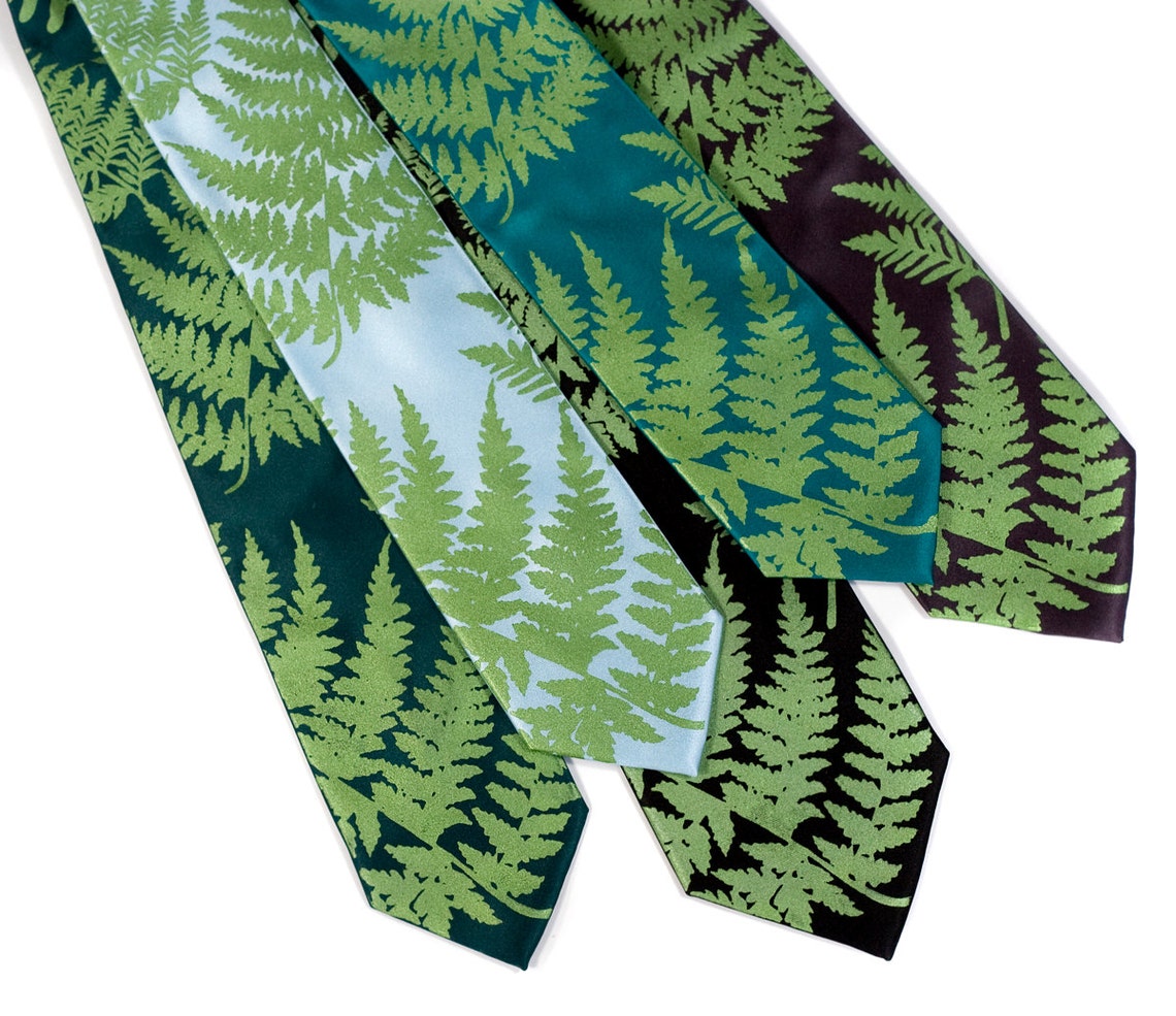Fern Tapestry Suit Tie main image 0