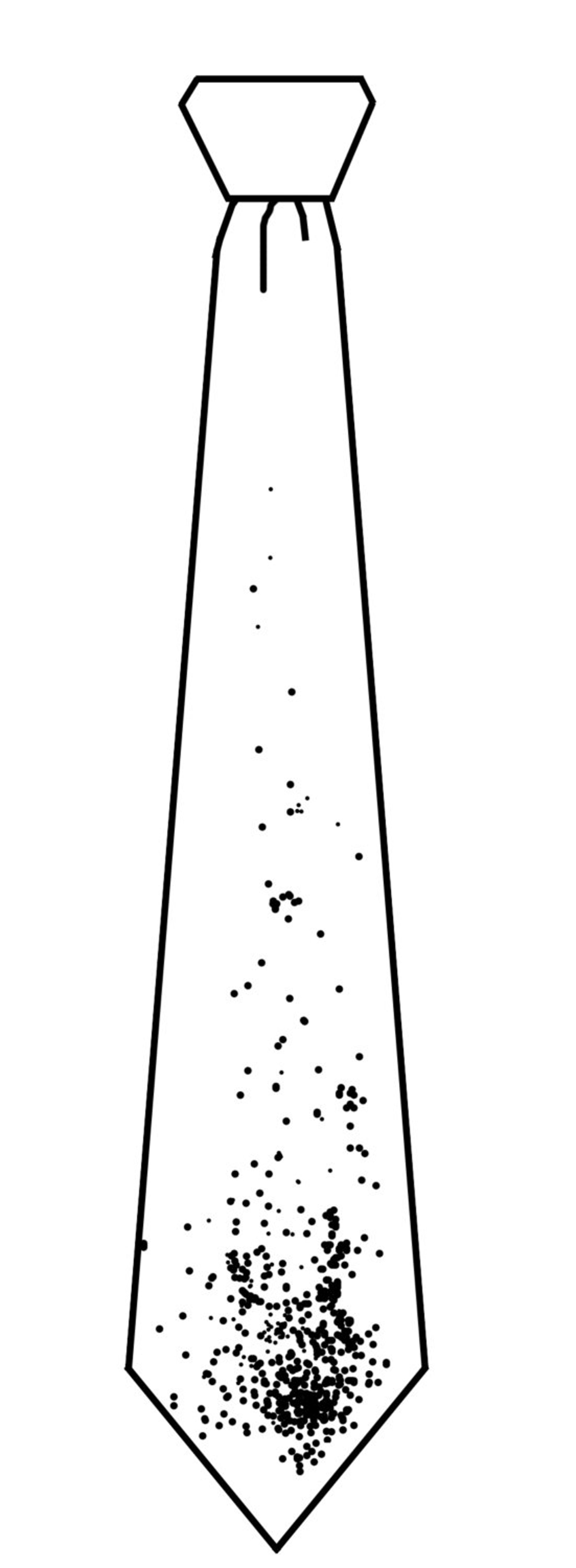 champagne color necktie