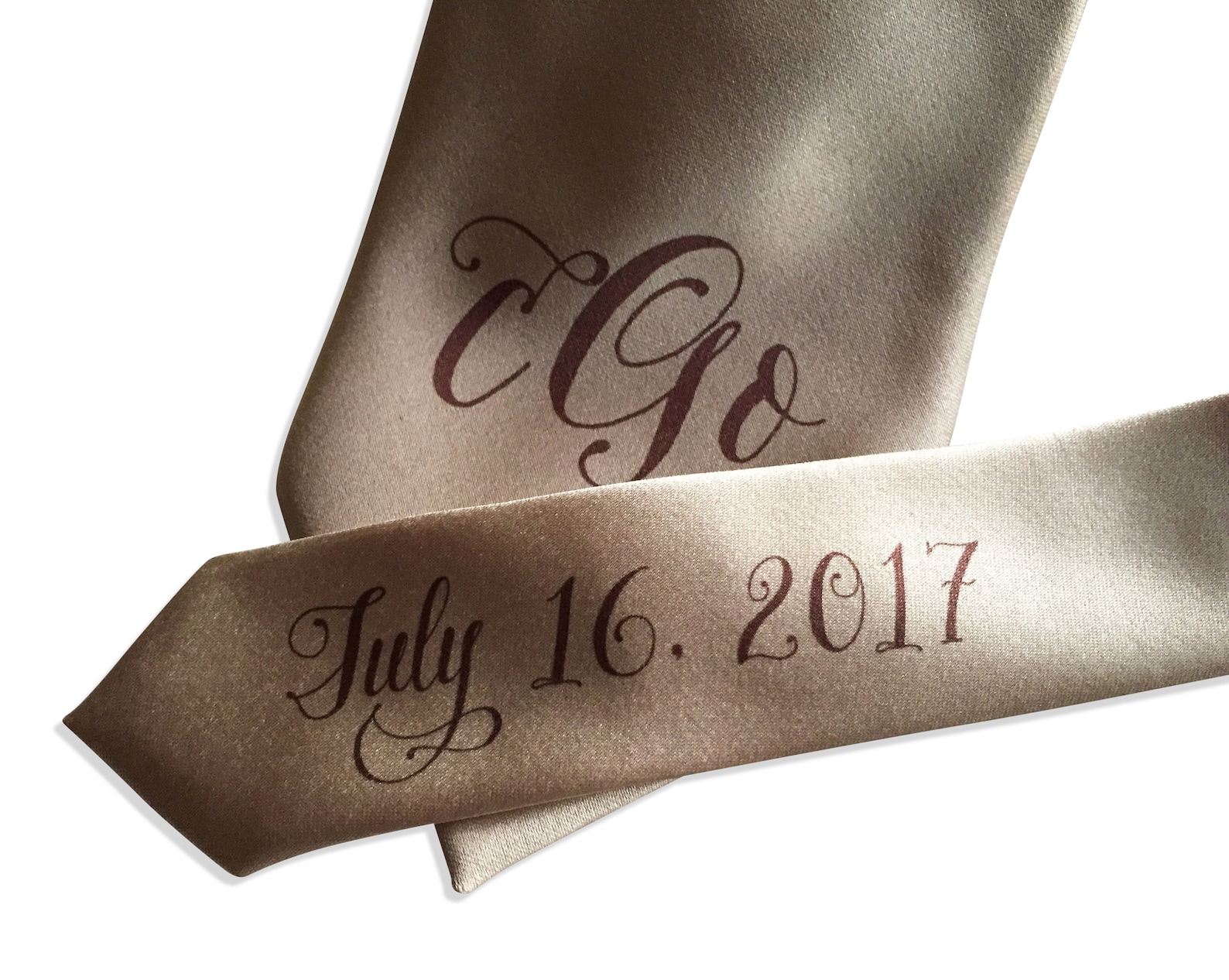 personalized ties with names