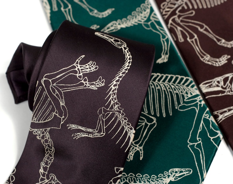 mens dinosaur tie