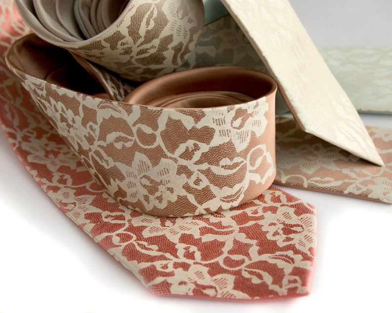mens lace tie