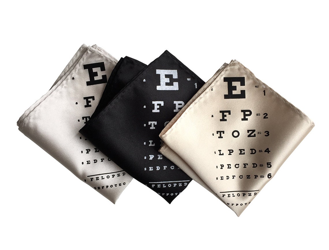 Eye Doctor Gift. Gift for Optometrist. Eye Chart Pocket Etsy