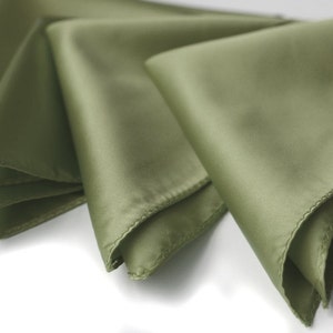 Solid color pocket square. Men&#39;s plain wedding handkerchief. Wedding pocket square for groom and groomsmen. Your choice of color, no print