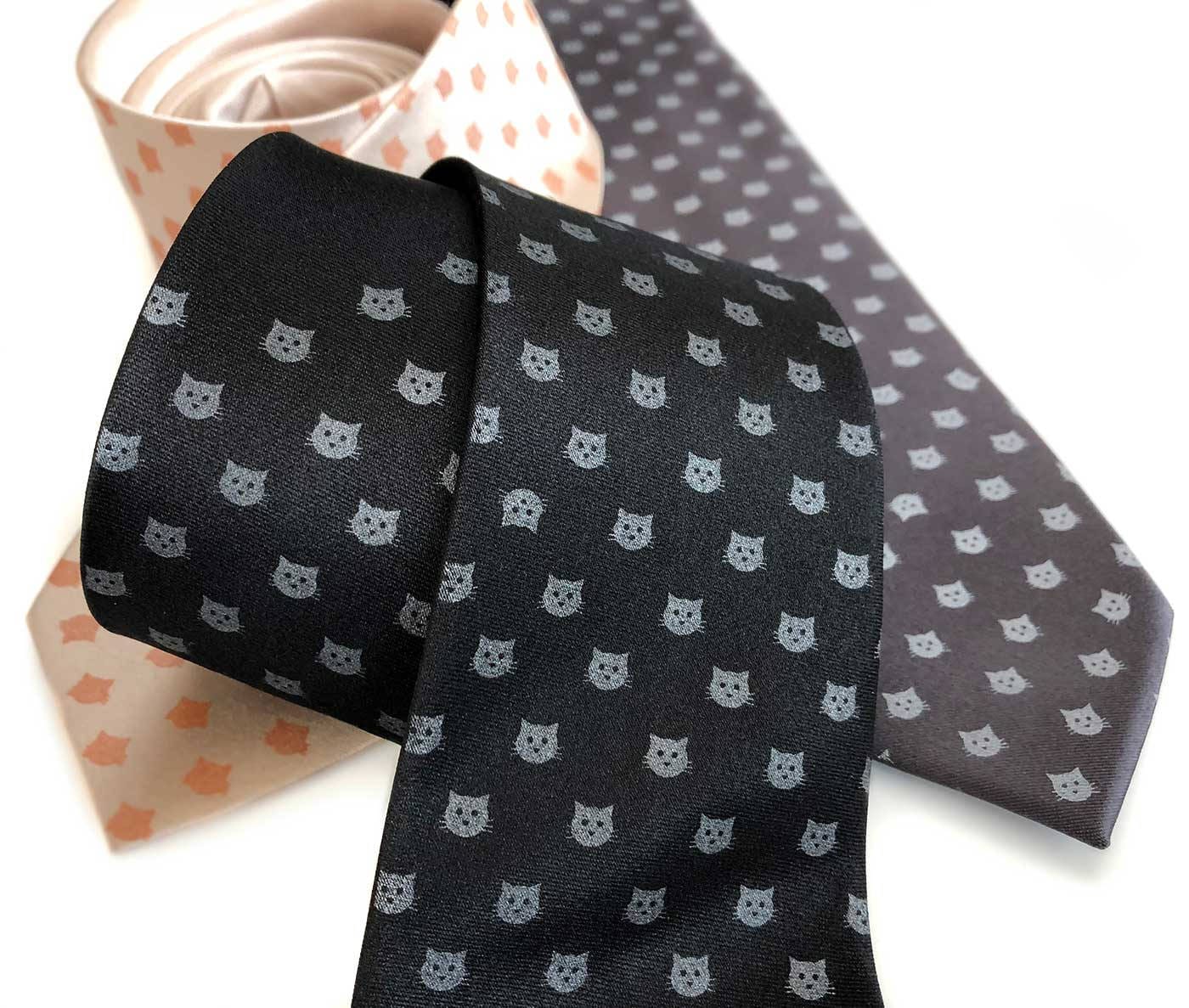 cat print tie