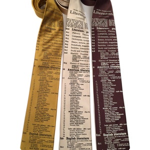 Literary Necktie. Dewey Decimal library classification for Literature. English teacher, librarian, writer, bookworm, author, reading gift. image 7