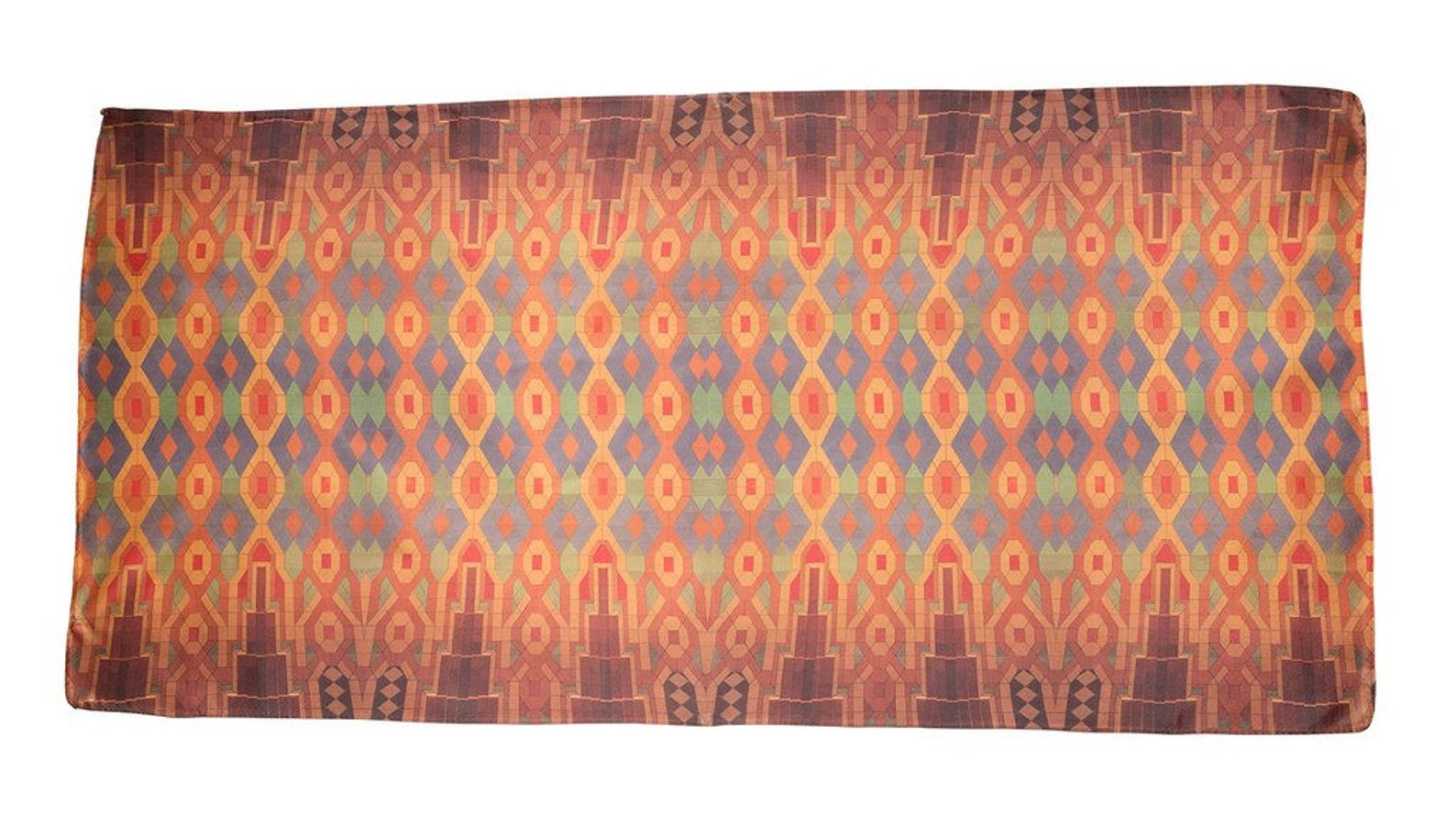 Guardian Building Scarf, Gift for Architect. Art Deco Ceiling Neck ...
