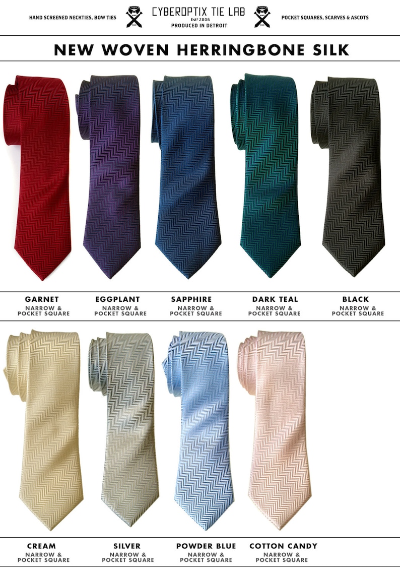 Sheet Music Necktie. Musician's Staff Paper Tie. Piano player gift, guitar player, orchestra, band teacher. Herringbone woven silk tie. image 5