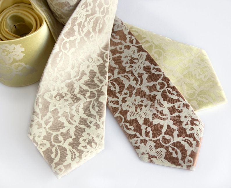 mens lace tie