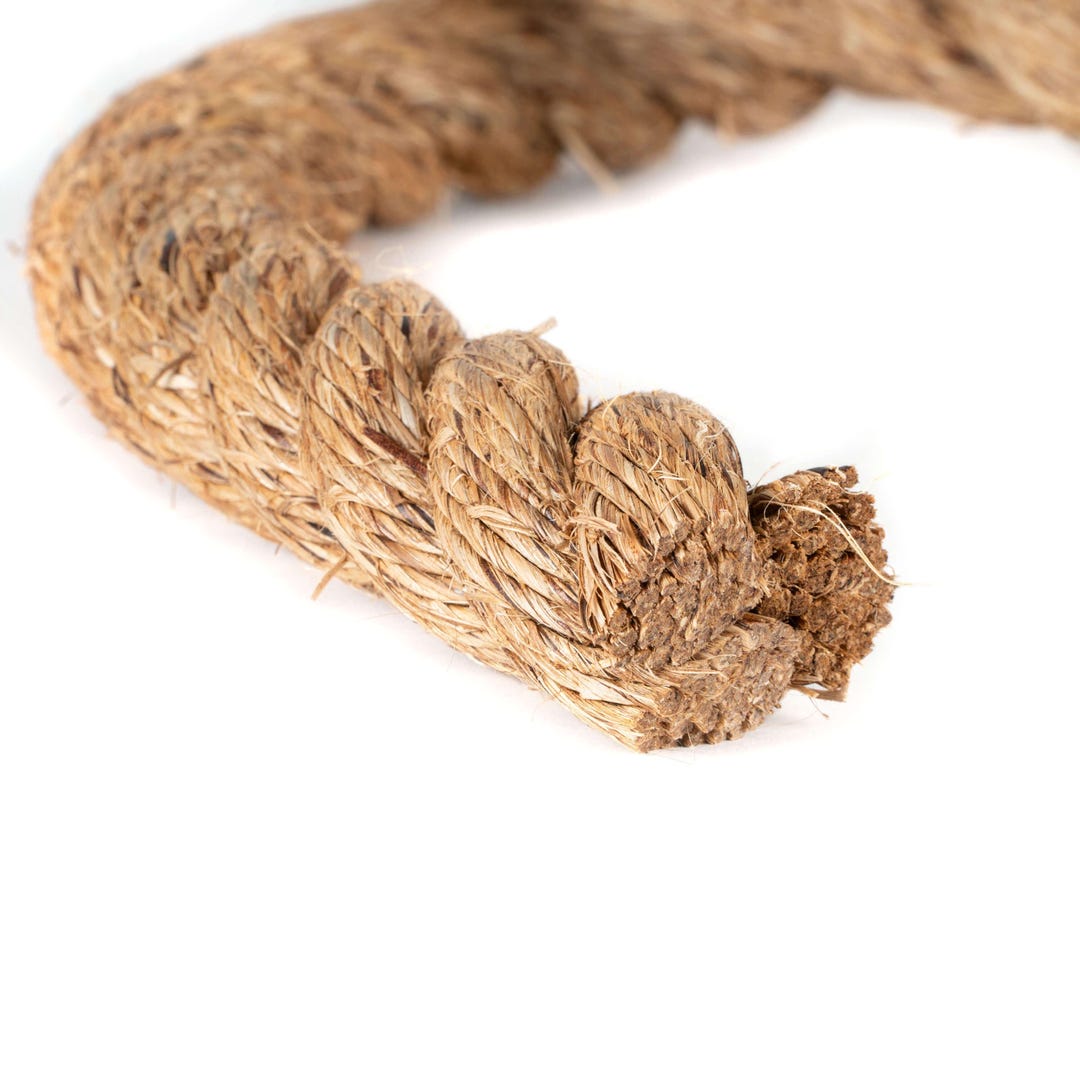Native Abaka Rope Natural Manila Rope 36mm, Ship Rope, Abaca Fibers, Strong Fiber Rope ...