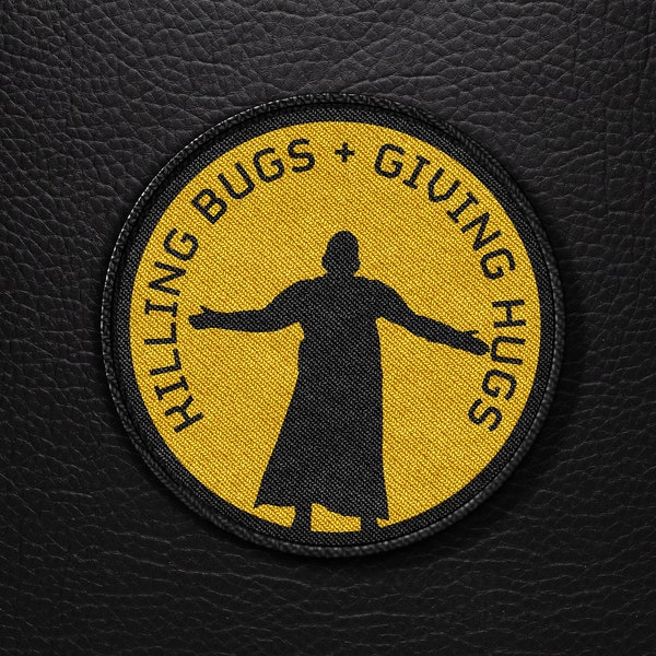 Killing Bugs + Giving Hugs - 8x8cm Patch