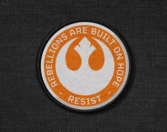 The Rebellion - Star Wars Inspired - 8x8cm Patch