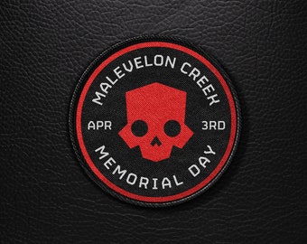 Malevelon Creek Memorial Day - 8x8cm Patch