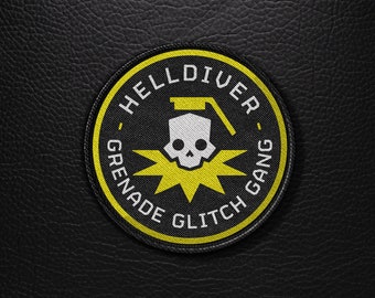 Grenade Glitch Gang - 8x8cm Patch