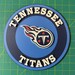 Tennessee Titans Sign With Raised Letters - Etsy