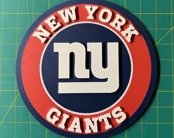 New York Giants Sign With Raised Letters