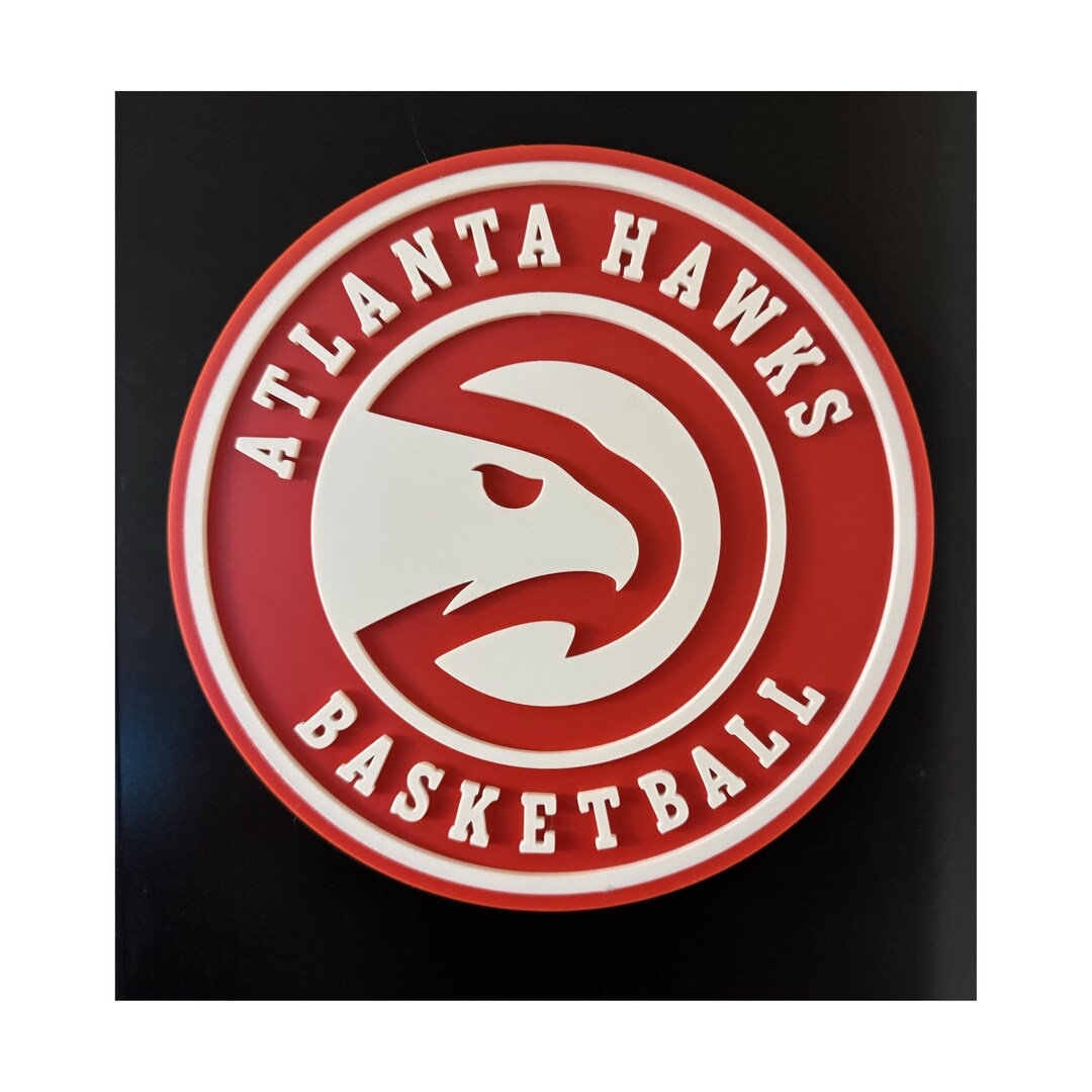Atlanta Hawks Sign With Raised Letters - Etsy