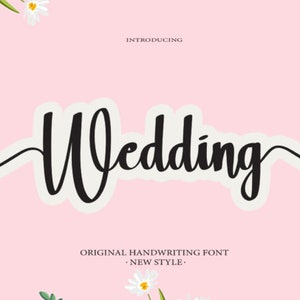 Wedding Font, Calligraphy Font, Wedding Font, Modern Font, Display Font, Cricut Font, Farmhouse Fonts, Handwritten Fonts, Country Font