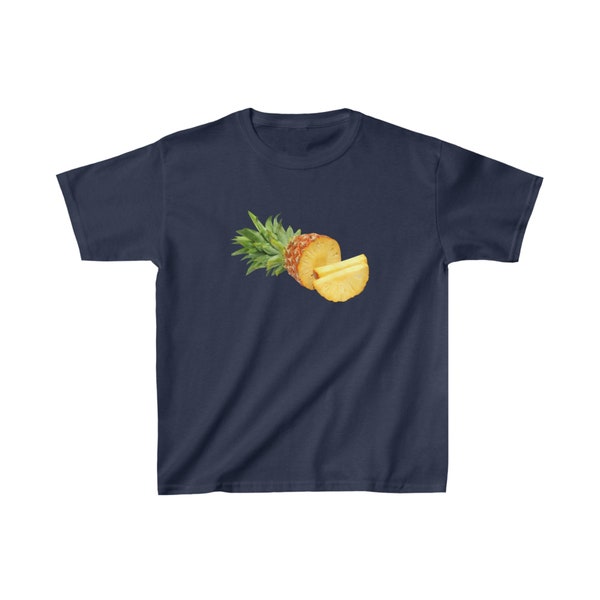 Pineapple Fruit Baby Tee| fruit baby tee| gen z shirt| iconic baby tee| y2k baby tee| 90s baby tee| coquette baby tee| cinnamon girl tee