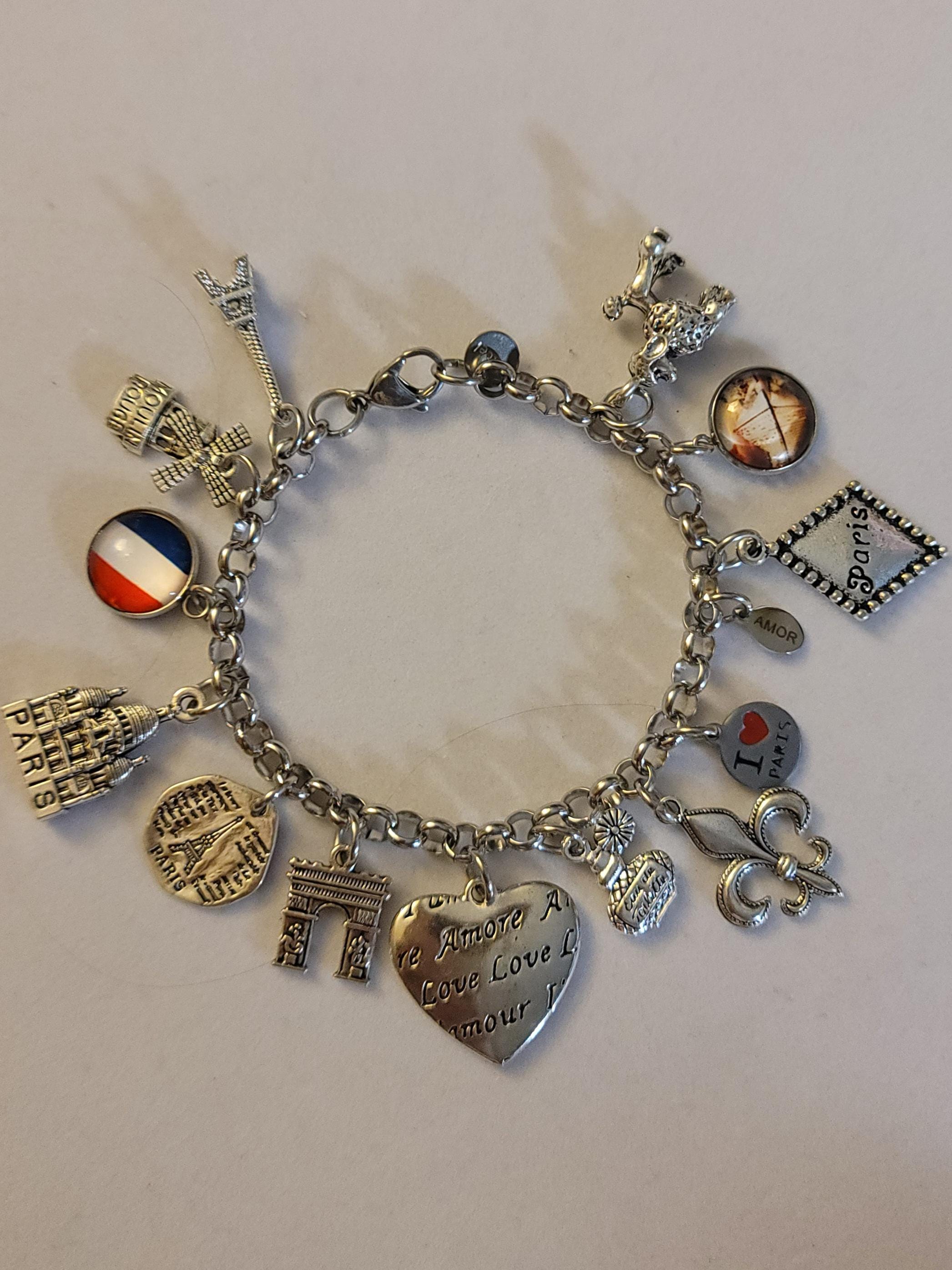 Paris bracelet - Etsy 日本 Paris bracelet - Etsy 日本