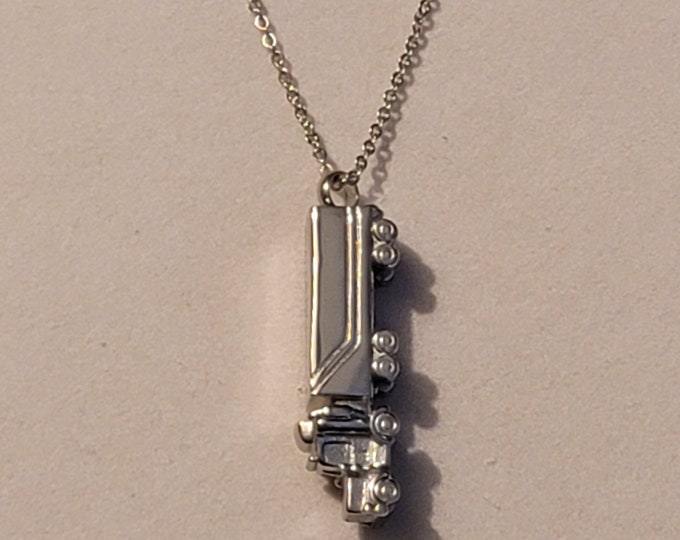 Silver Truck Cremation Urn Necklace, Urn, Memorial Necklace, Cremation Necklace, Cremation Jewelry, Urn Jewelry, Necklace, For Ashes, Gift