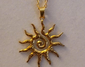 Gold Charm Necklace, Necklace, Pendant Necklace, Charm Necklace, Gift, Gold Stainless Steel Necklace, Gift For Woman, Charm Necklace