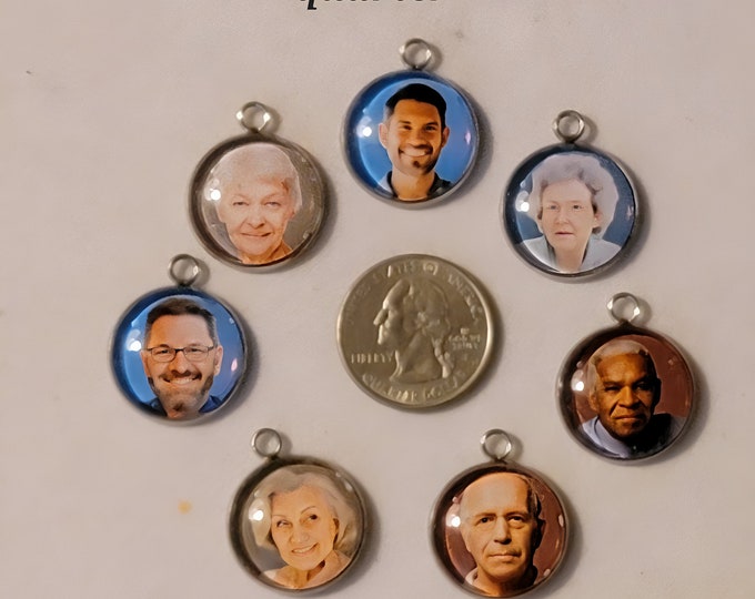 ADD A Photo Charm To Your Bracelet, Keyring, Pin, and/or Necklace