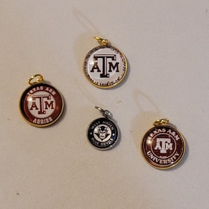 Benutzerdefinierte Silber oder Gold Charme, Schule, Gymnasium, College, Maskottchen, Logo, Geschäft, Highschool Maskottchen, Schule, Charm, Geschäftslogo, Benutzerdefiniert