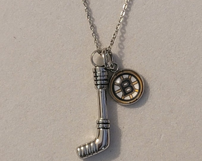 Silver Hockey Stick Cremation Urn Necklace,  Memorial Jewelry,  Memorial Necklace,  Urn Jewelry, Urn, Necklace, Cremation Necklace, Hockey