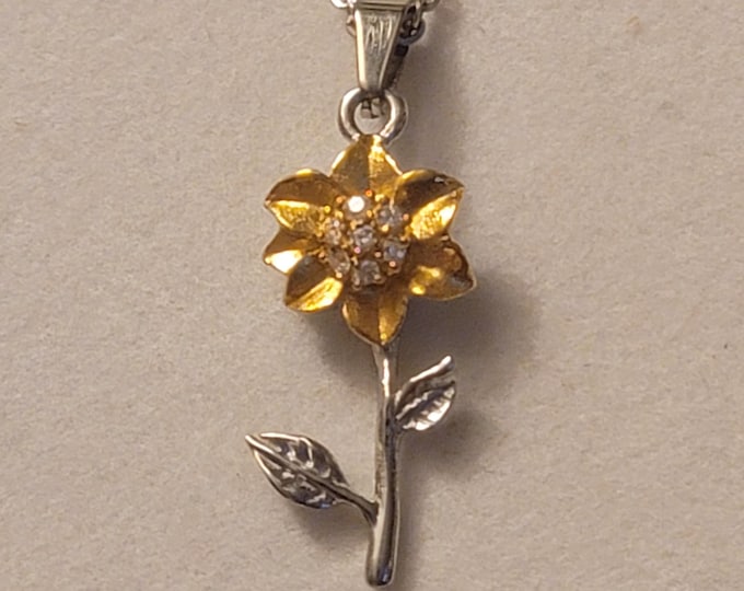 Silver Sunflower Cremation Urn Necklace, Cremation Jewelry, Sunflower Urn Necklace, Memorial Necklace, Urn Jewelry, Urn Necklace, For Ashes