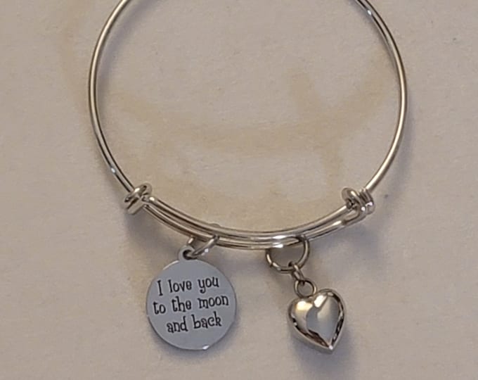 Silver Heart Cremation Urn Bracelet, Bracelet For Ashes, Cremation Jewelry, Charm Bracelet Urn, Urn Bracelet, Bangle Bracelet, Urn, Gift