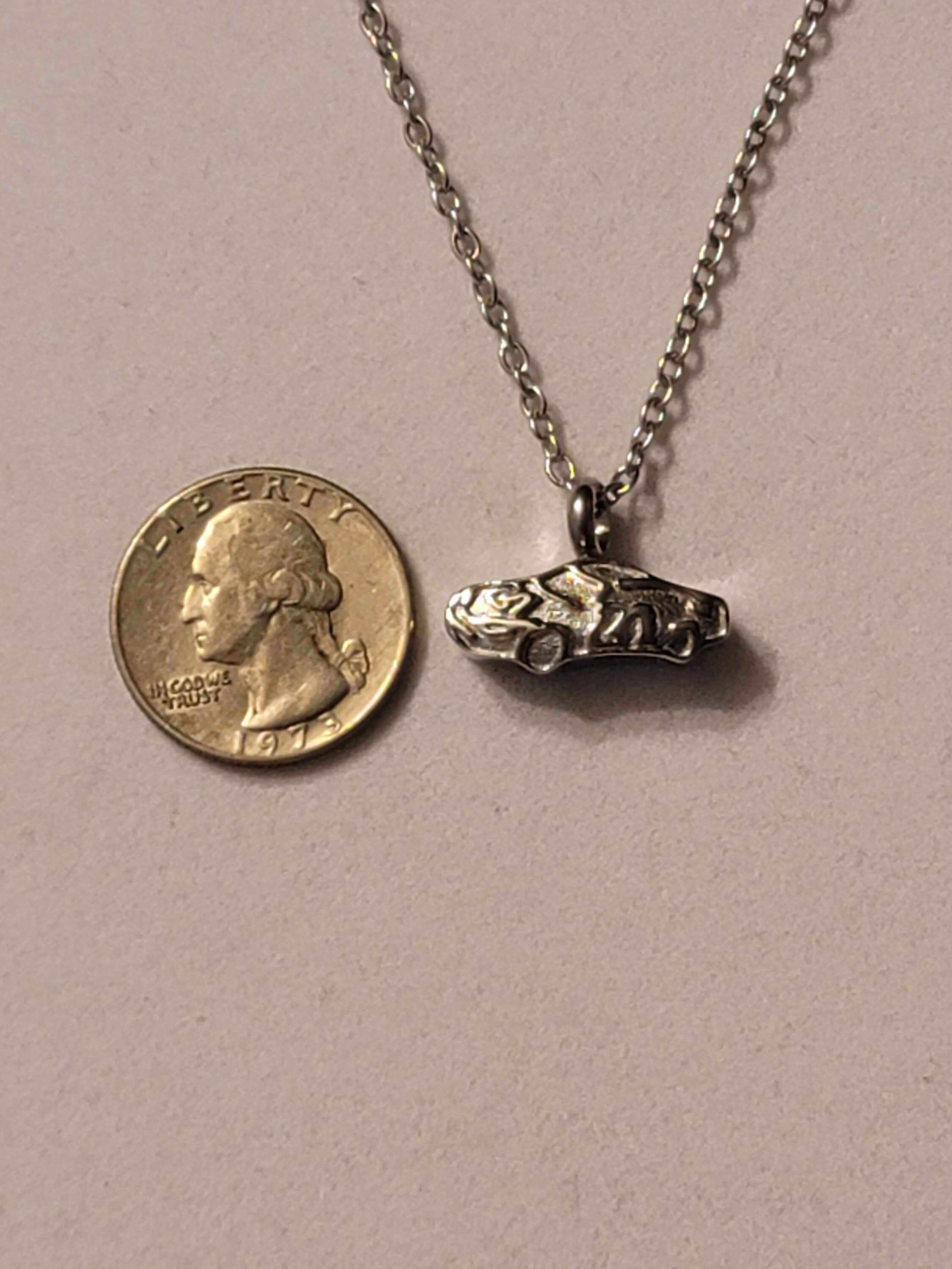 Vlinder Kruis Urn Ketting - Crematie Sieraden Voor As - Memorial Keepsake Hanger