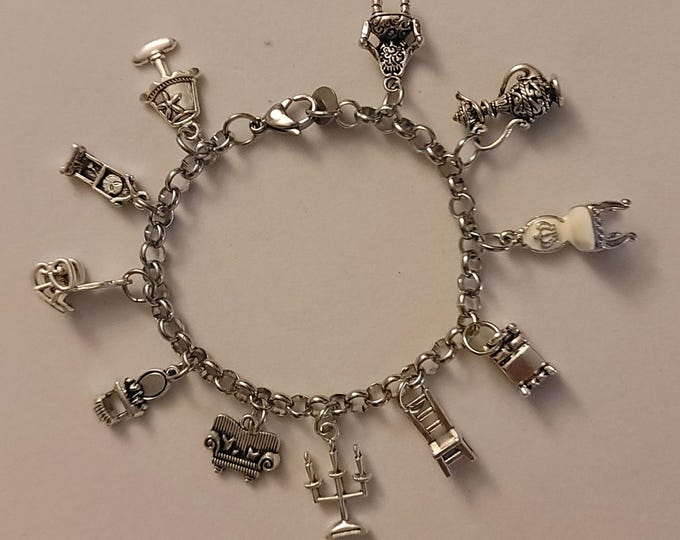 Silver Interior Designer Chain Bracelet, Decorator Charm Bracelet, Bracelet, Interior Decoratior Bracelet, Charm Bracelet, Chain Bracelet