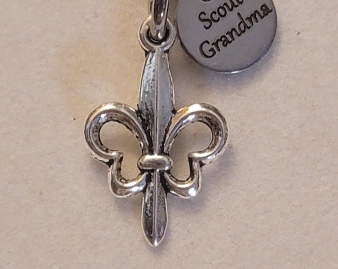 Silver Scout Grandma Necklace, Boy Scout, Cub Scout, Eagle Scout, Webelo Scout, Scout Grandma, Necklace, Scout Necklace, Scout, Gift