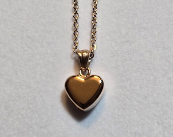 Collana con urna funeraria a forma di cuore in acciaio inossidabile color oro rosa - Gioielli commemorativi trasparenti, regalo
