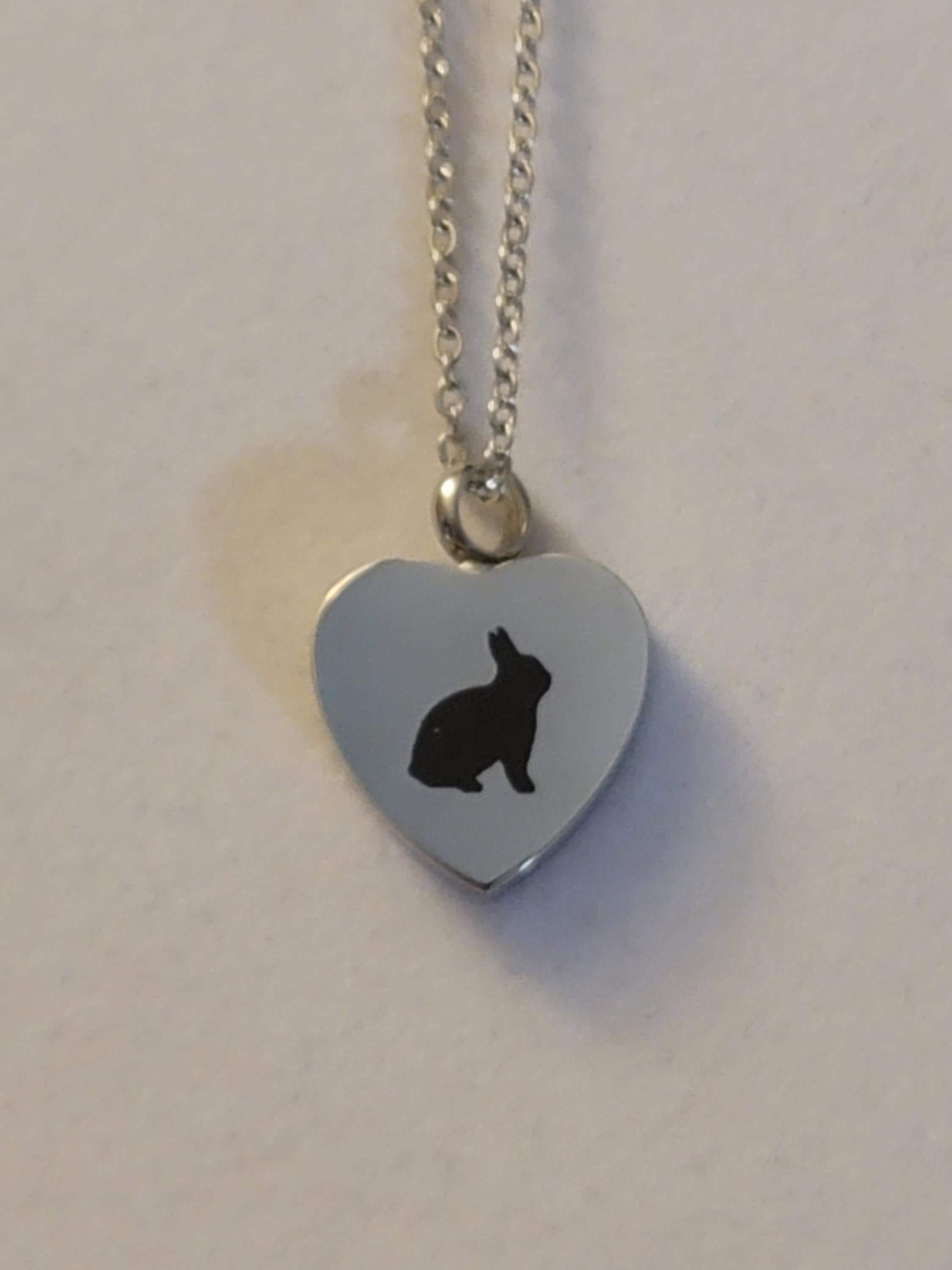 Collana Con Ciondolo A Cuore E Farfalla Per Ceneri Di Cremazione | Gioiello Commemorativo In Acciaio Inox Per Ricordo Di Una Persona Cara O Un Animale Domestico