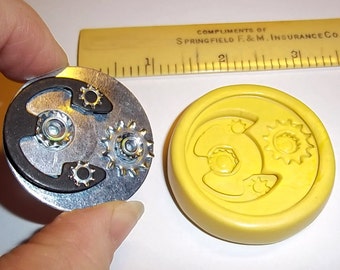 Steampunk Gears Confeitaria Silicone Mold Fondant Cake Molds Cupcake Mould