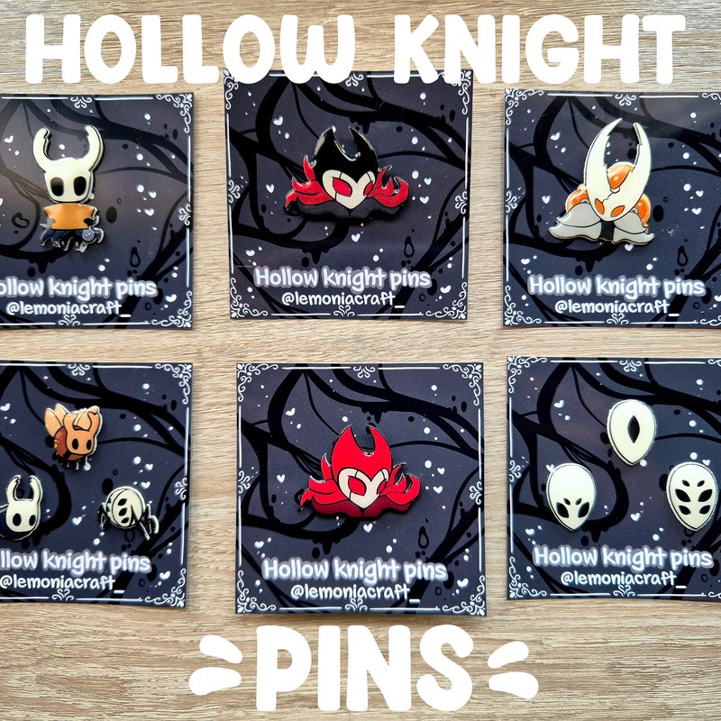 Hollow Knight Pin - Etsy