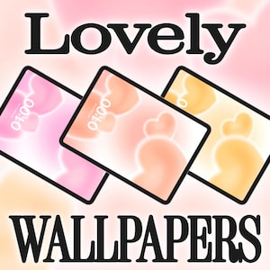 Lovely Heart Wallpaper for iPhone | Pastel Aura Gradient wallpaper | Cute wallpaper for iPhone | Screensaver for phone and iPhone