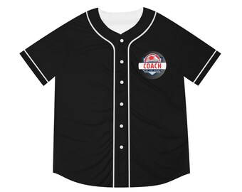 Coach Next LvL Sports - Men's Baseball Jersey (AOP)