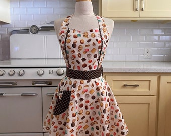 The MAGGIE Vintage Inspired - Cookies - Full Apron