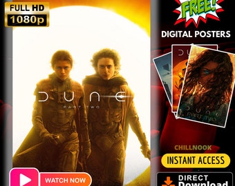 Dune: Part Two (2024) Movie | High Definition | Digital Download | Digital Product | Instant Access