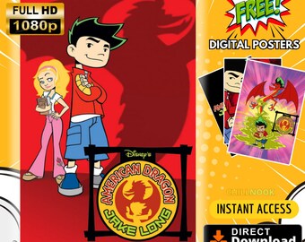 American Dragon (Jake Long): The Complete Series All Episodes | Digital Download | Instant Access