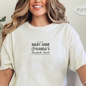 Embroidered Mary Anne and Wanda Shirt, Tennessee Ham and Strawberry Jam, Country Song, Country Music Tee, Country Shirt, Earl Had To Die