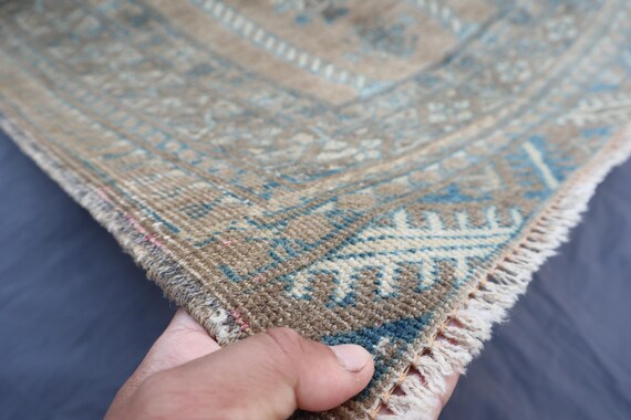 3x4 Ft Antique Baluchi Prayer Area Rug - Afghan Baluch Handmade
