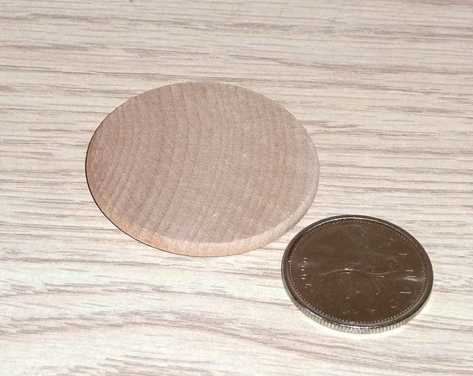 Wood Circles Set of 7 Miniatures