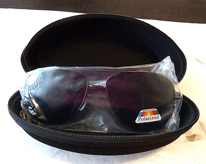 Sunglasses Polarized New in Protective Case