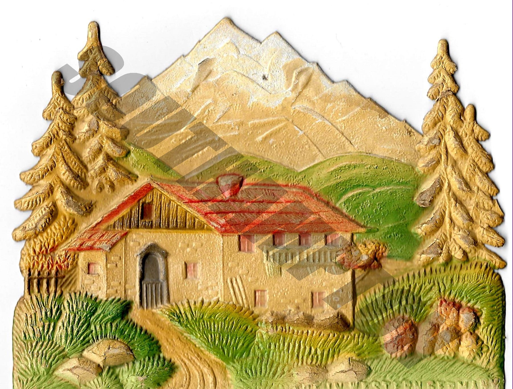 Digital Download Vintage Die Cut Art