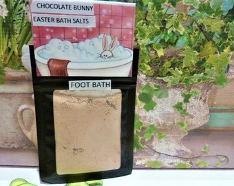 Bath Salts Foot Bath from Chocolate Bunny Hug  Easter
